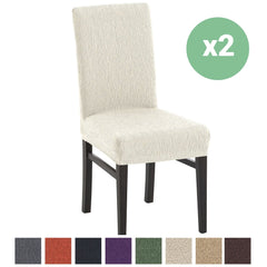 Pack de 2 Capas de Cadeira Encosto Elásticas Teide