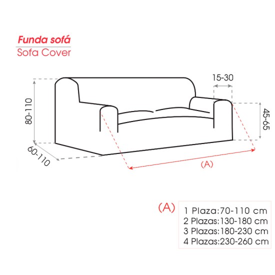 Funda de Sofá Bielástica