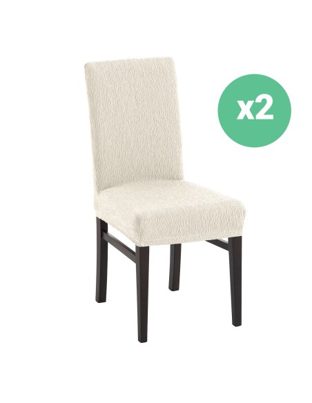 Pack de 2 Fundas Elásticas para Respaldo de Sillas