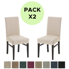 Capas de Cadeira Encosto Bi-Elásticas Milan (x2)